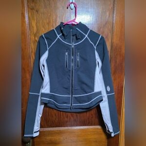Free People Movement Women's Black and Gray Jacket NWT Size S